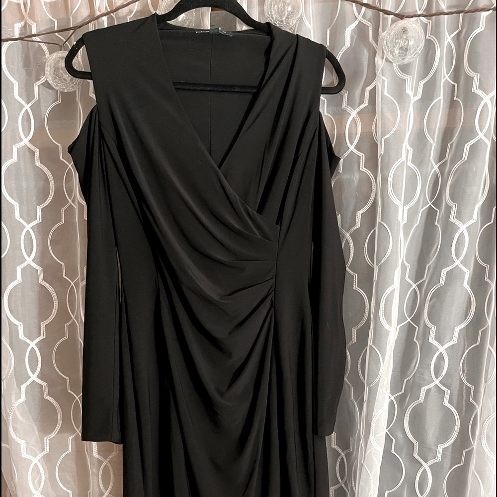 RALPH LAUREN LITTLE BLACK SEXY RALPH LAUREN DRESS SZ 10 NWT
